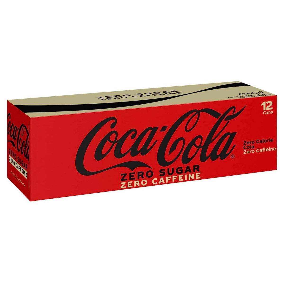 미국직구 Coke Zero Caffeine 340g 12팩 / Coke Zero Caffeine Free Soda 340g Cans Bundled by Bilot (12 Pack) 1