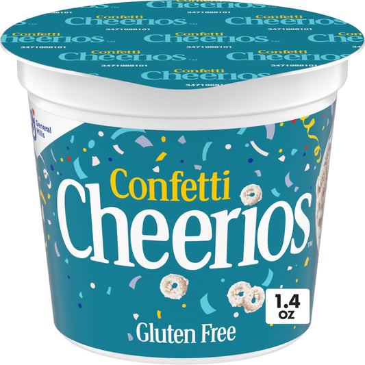 미국직구 Confetti Cheerios Breakfast 40g 2팩 / Confetti Cheerios Breakfast Cereal Cup, Gluten Free, Singl 1