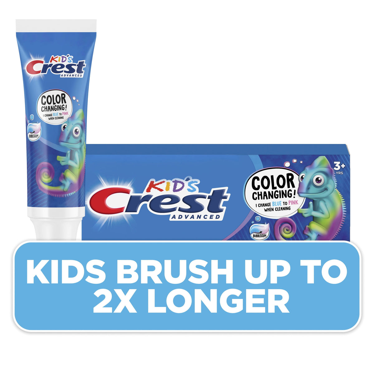 미국직구 Crest Toothpaste 119g / Crest Toothpaste, Kids Advanced Fluoride Toothpaste, Bubblegum Flavor 1