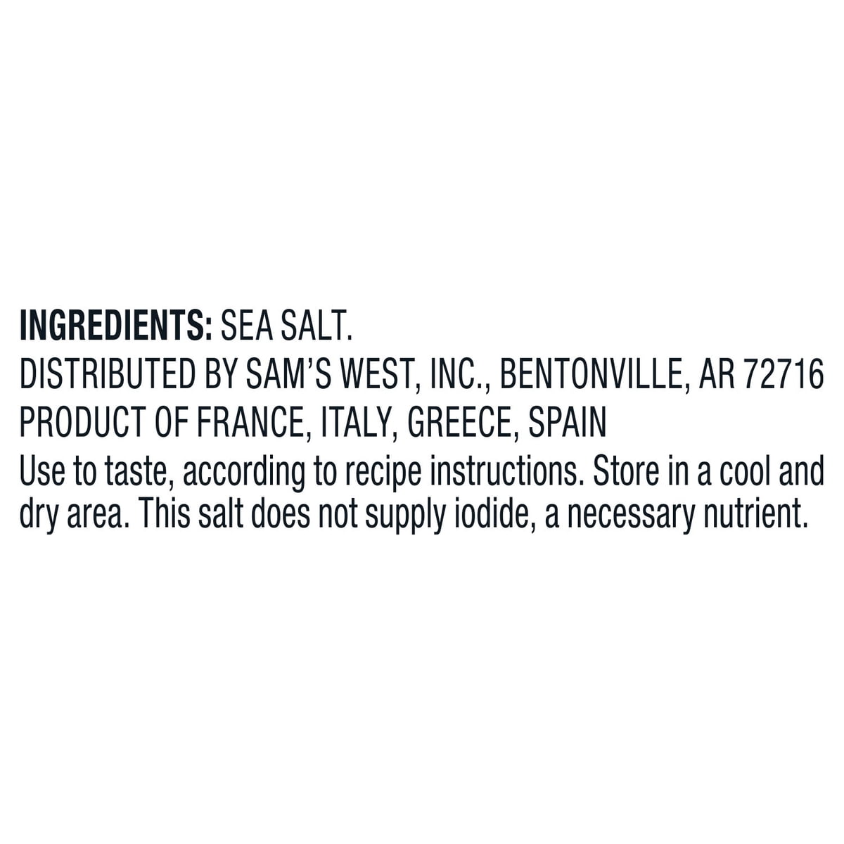 미국직구 멤버스마크 422g / Member's Mark Mediterranean Sea Salt Grinder, 422g 3