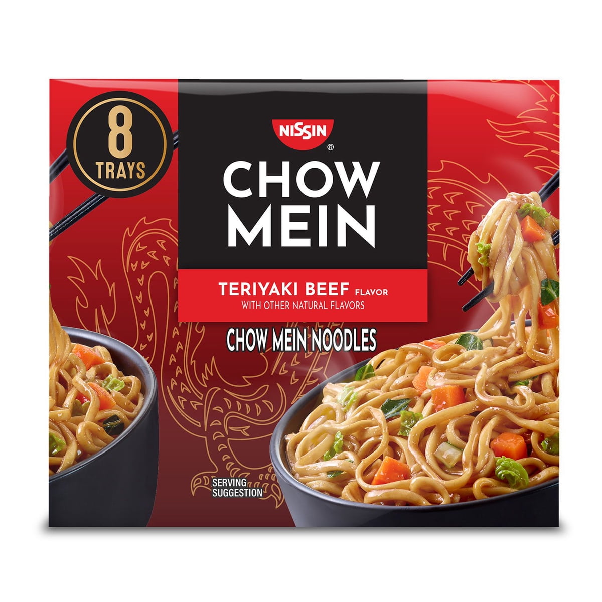 미국직구 Nissin Chow Mein 113g / Nissin Chow Mein Club Pack, 113g, 8 pk. 2