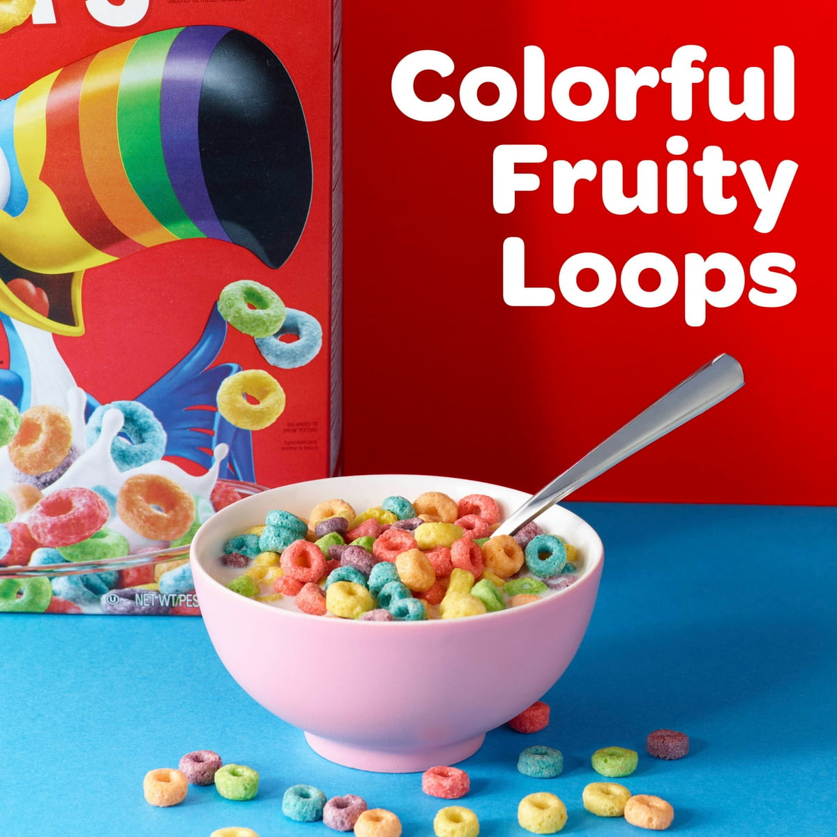 미국직구 Kellogg's Froot Loops 471g 2팩 / Kellogg's Froot Loops Original Breakfast Cereal, Good 4