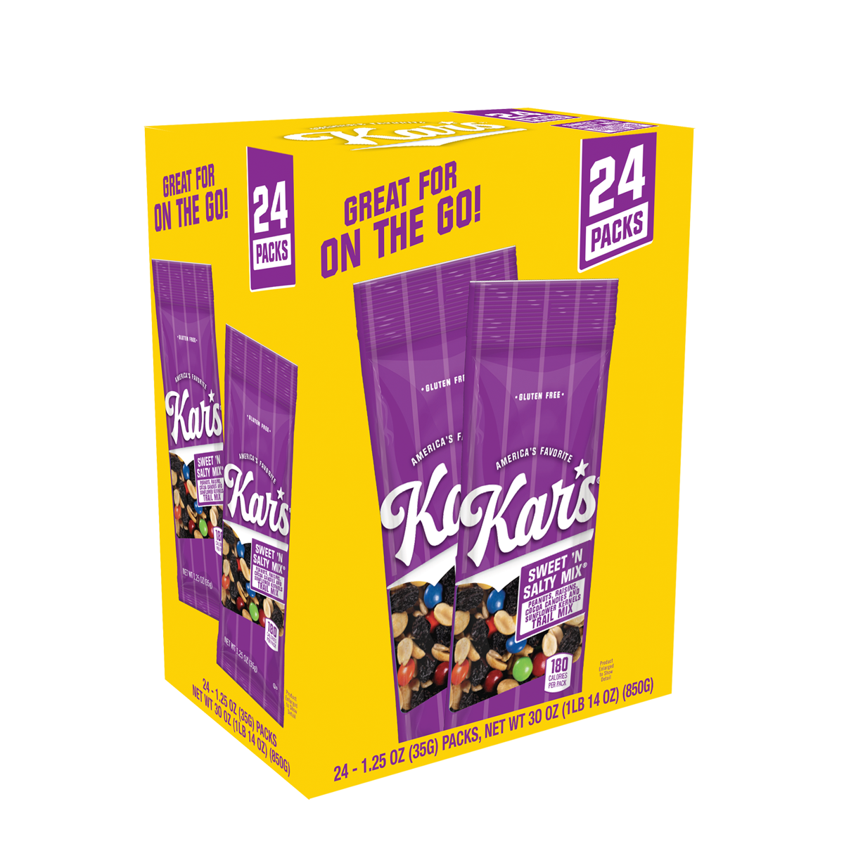 미국직구 Kar's Sweet & 35g 24팩 / Kar's Sweet & Salty Trail Mix 35g 24ct 4