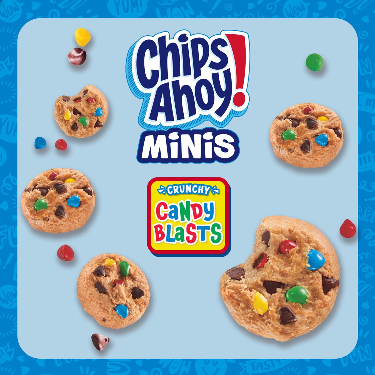 미국직구 CHIPS AHOY Minis 초콜릿 198g / CHIPS AHOY! Minis Candy Blasts Fudgy Chocolate Chip Cooki 4