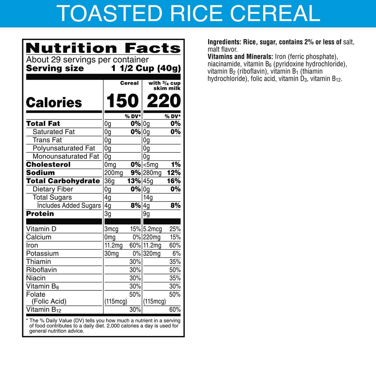 미국직구 Rice Krispies Cereal 1.2kg / Rice Krispies Cereal, 1.2kg 5