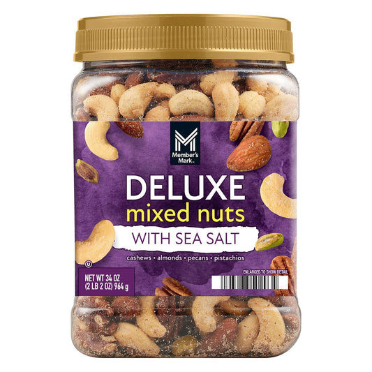 미국직구 멤버스마크 견과 964g / Member's Mark Deluxe Mixed Nuts with Sea Salt, 964g 1
