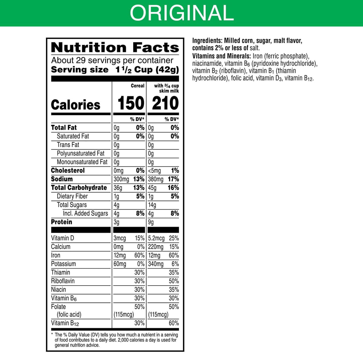 미국직구 Corn Flakes Cereal 1.2kg / Corn Flakes Cereal, 1.2kg 3