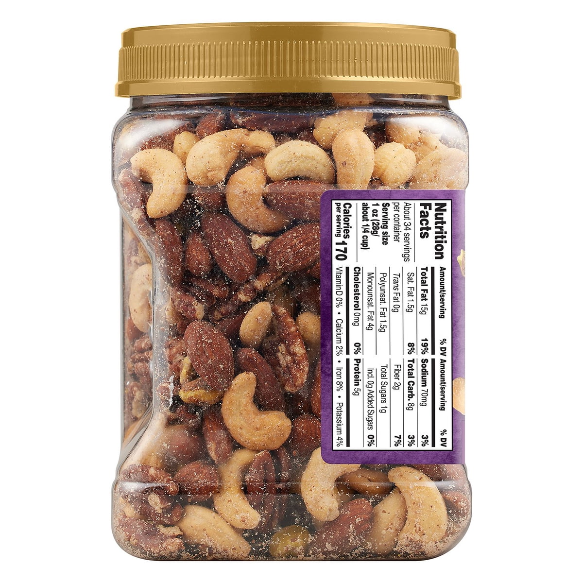 미국직구 멤버스마크 견과 964g / Member's Mark Deluxe Mixed Nuts with Sea Salt, 964g 4