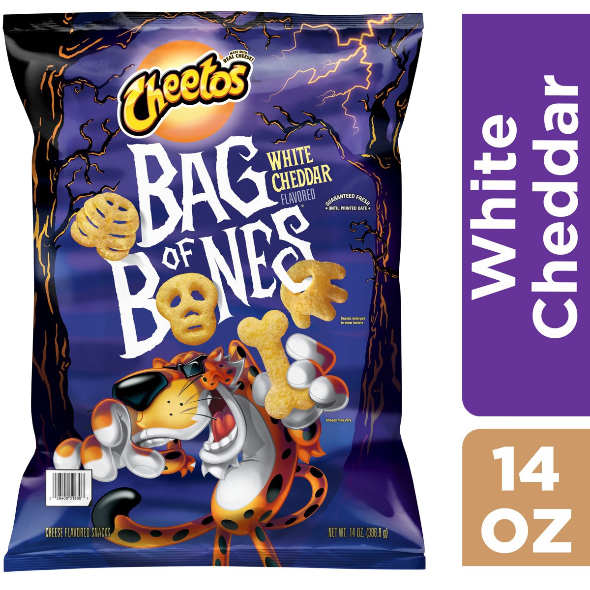 미국직구 Cheetos Bag of 397g / Cheetos Bag of Bones White Cheddar Flavored Cheese Snacks, 397g 3