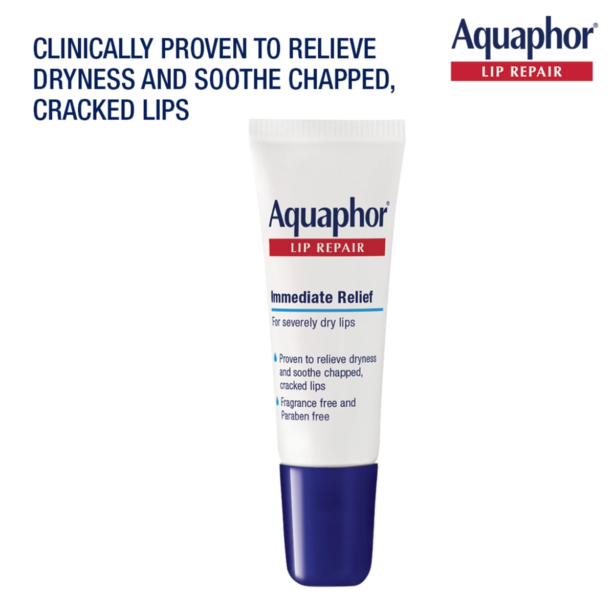 미국직구 Aquaphor Lip Repair 10ml 2팩 / Aquaphor Lip Repair Ointment for Dry Chapped Lips, Lip  2