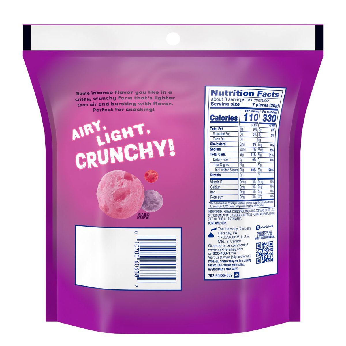 미국직구 JOLLY RANCHER Freeze 캔디 88g 2팩 / JOLLY RANCHER Freeze Dried Mixed Berry Flavored Cand 3