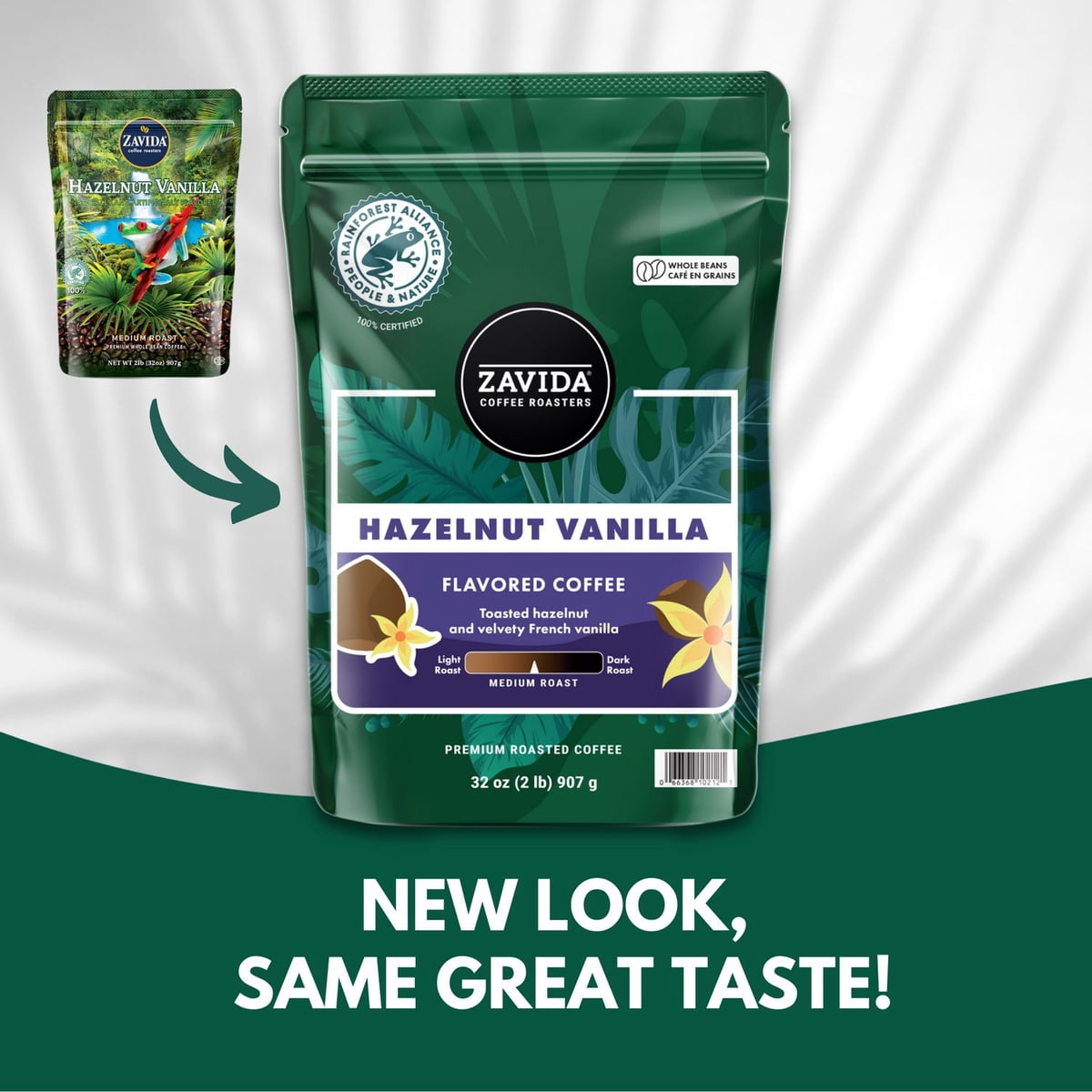 미국직구 Zavida 커피 907g / Zavida Coffee Whole Bean Coffee, Hazelnut Vanilla, 907g 4