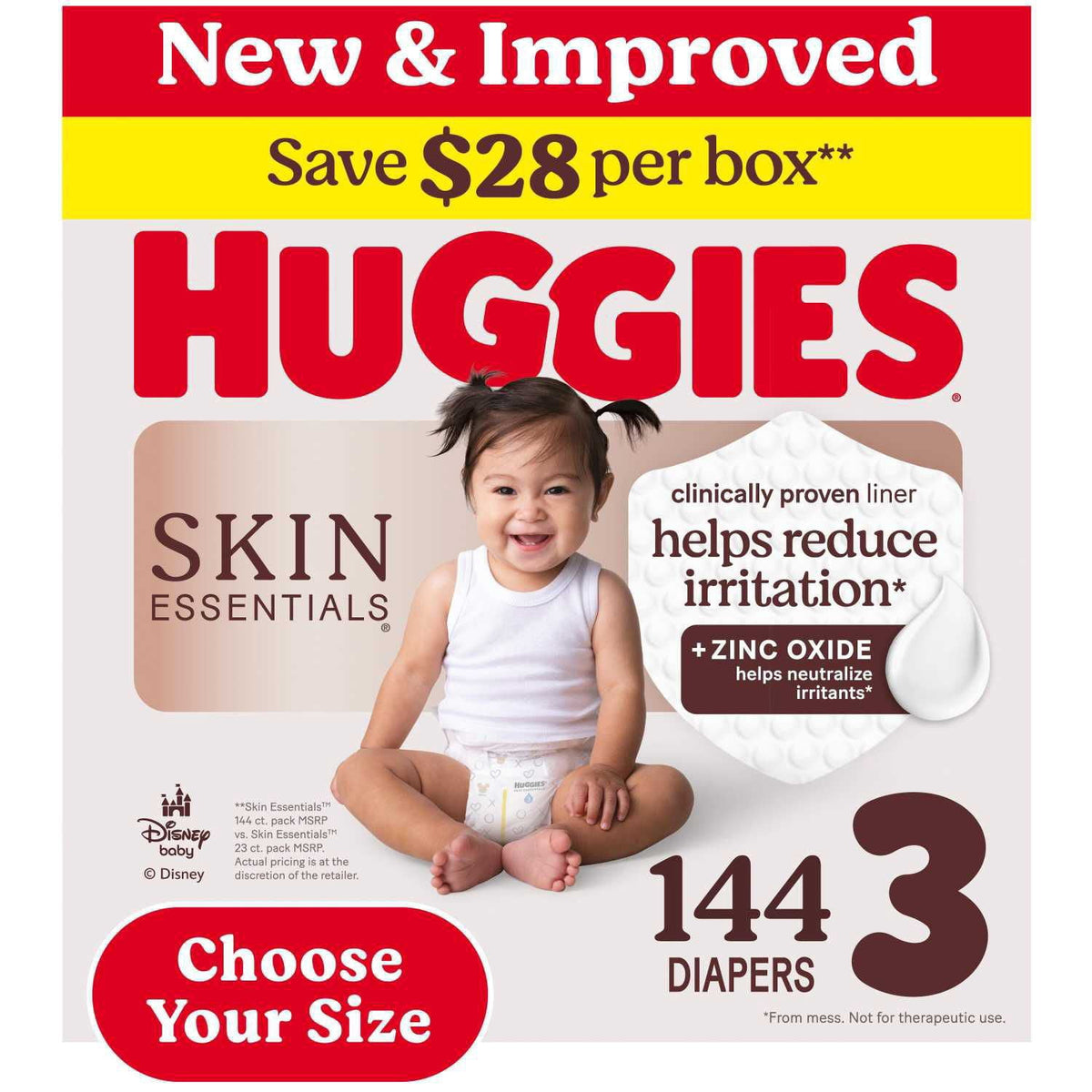 미국직구 하기스 스킨에센셜 기저귀 / Huggies Skin Essentials Baby Diapers