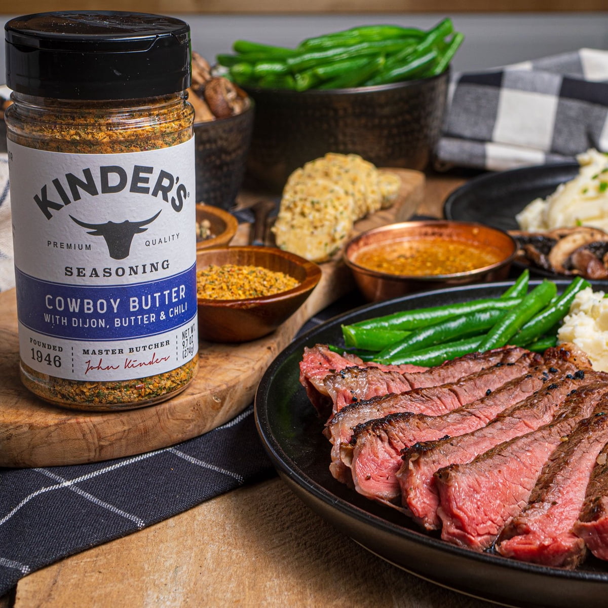 미국직구 Kinder's Cowboy Butter 275g / Kinder's Cowboy Butter Seasoning 275g 4