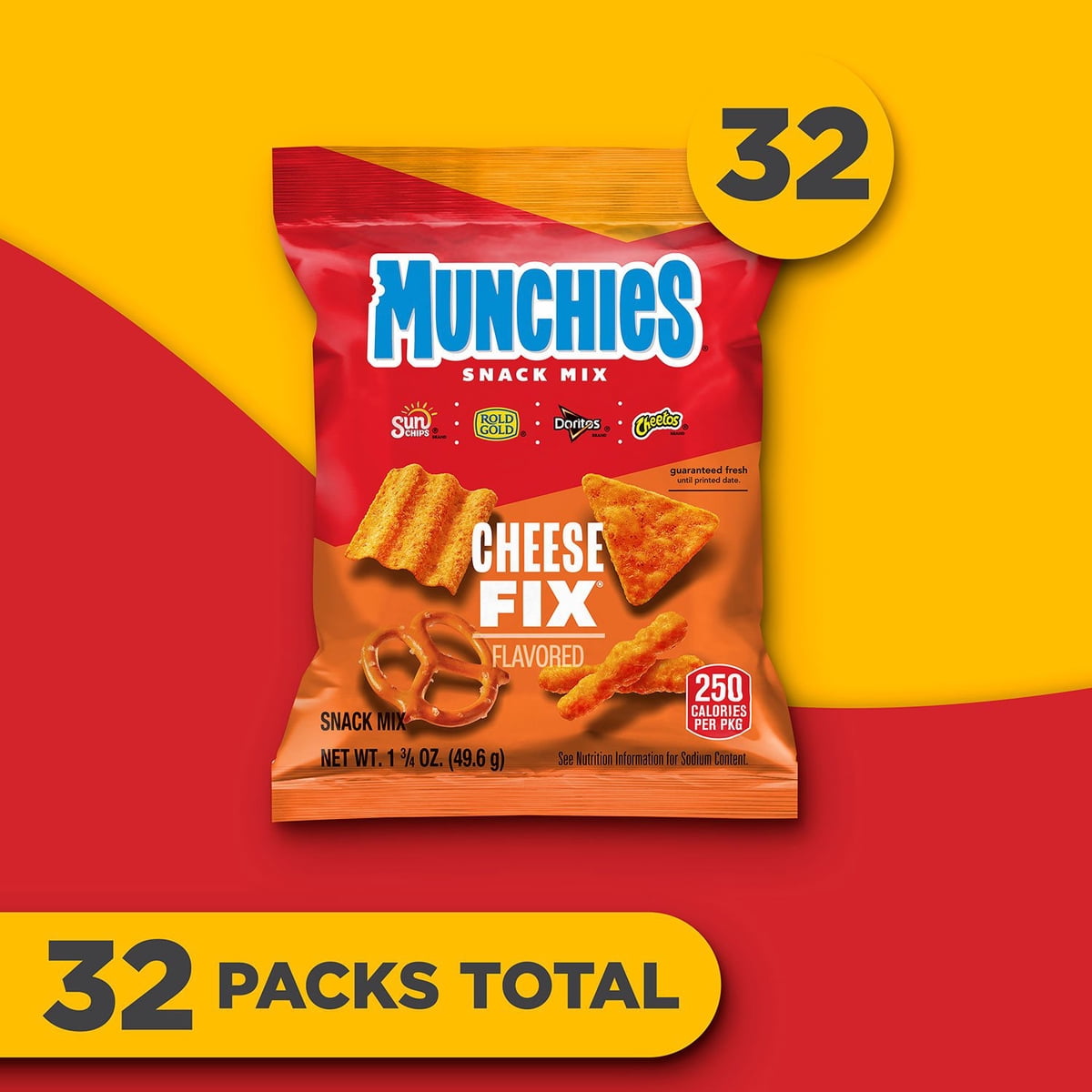 미국직구 Munchies Snack Mix 50g / Munchies Snack Mix Cheese Fix, 50g, 32 pk. 3