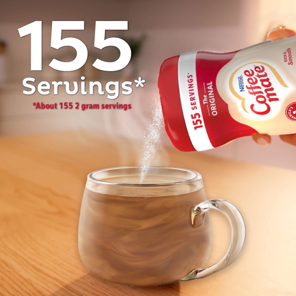미국직구 Nestle 커피 325ml 8팩 / Nestle Coffee mate Original Powdered Coffee Creamer 325ml, 8 ct. 5