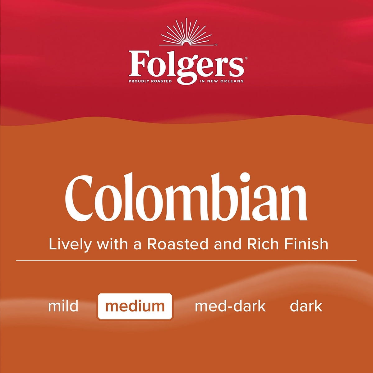 미국직구 Folgers 100% Medium 커피 1.1kg / Folgers 100% Medium Roast Ground Colombian Coffee, 1.1 4