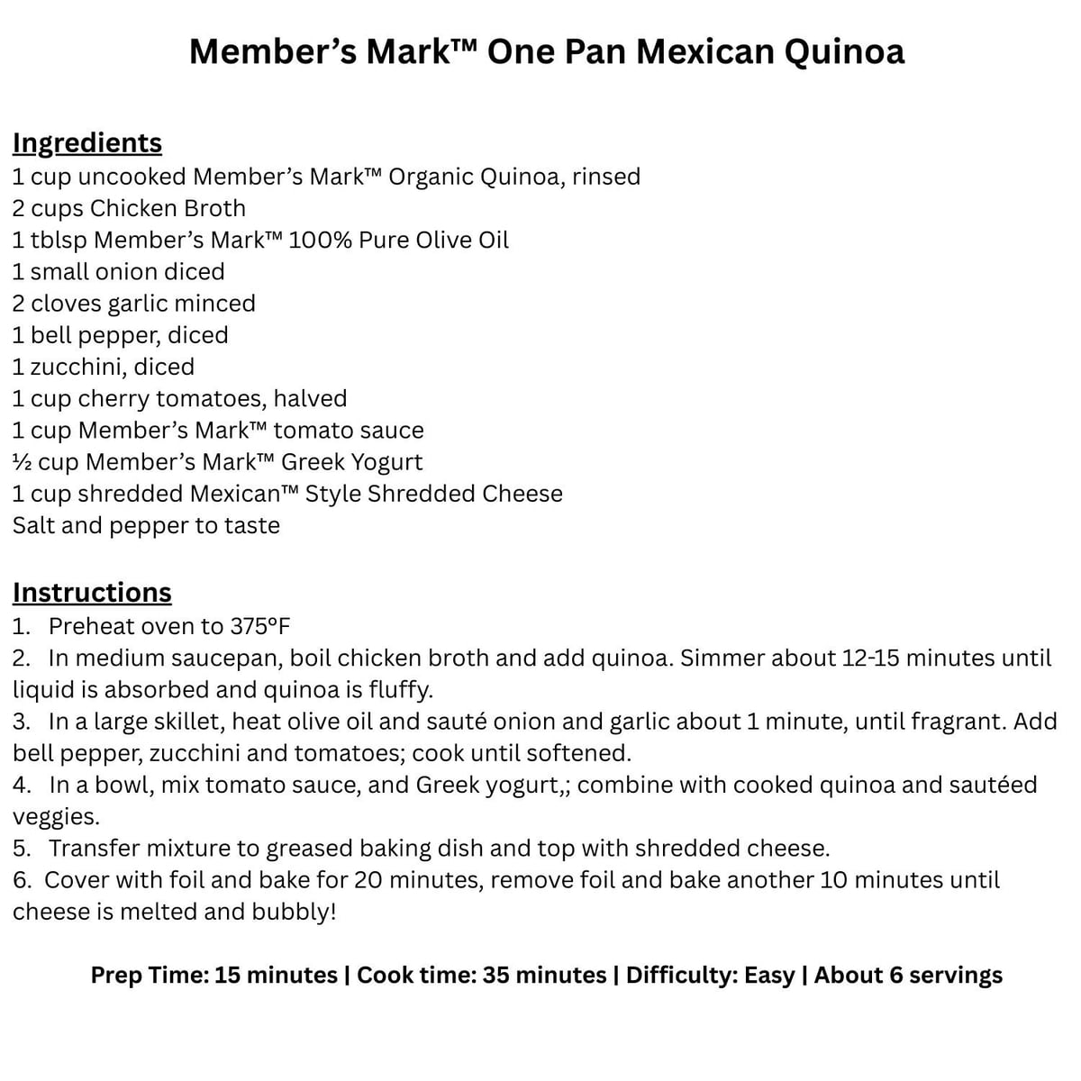 미국직구 멤버스마크 1.8kg / Members Mark Organic Quinoa, 1.8kg 5