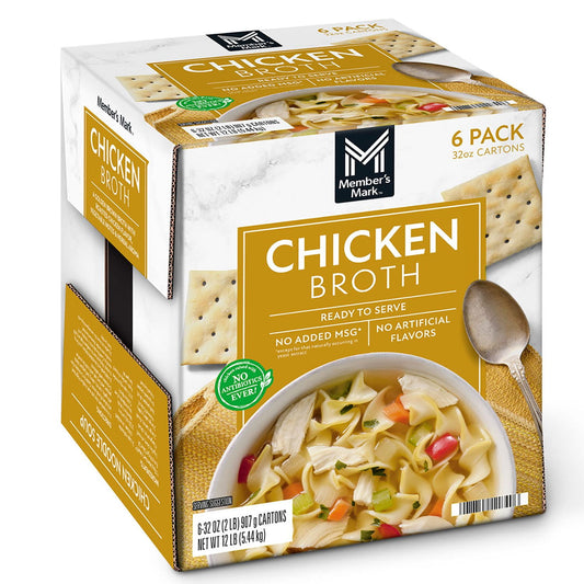 미국직구 멤버스마크 907g / Member's Mark Chicken Broth, 907g, 6 pk. 1