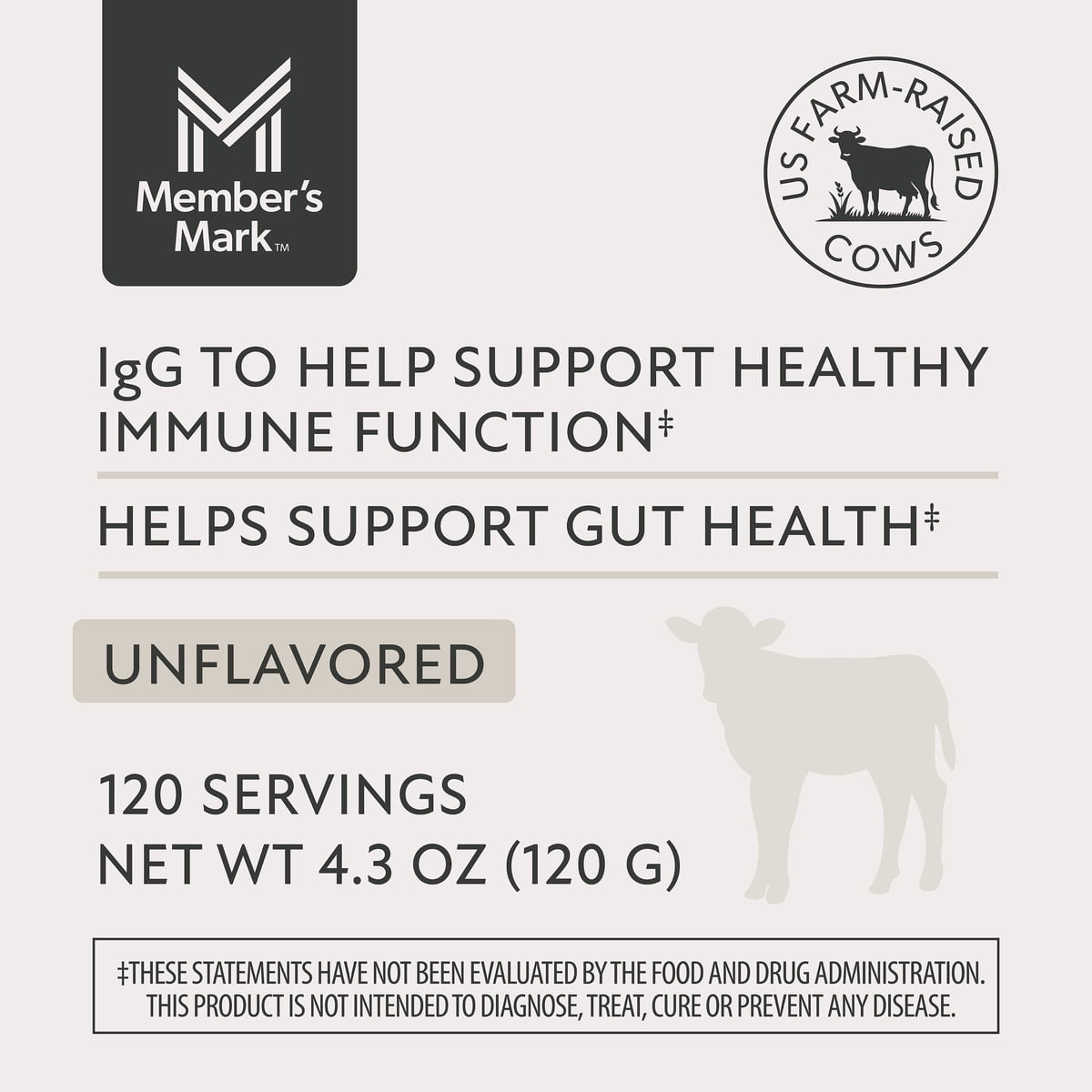 미국직구 멤버스마크 120g / Member's Mark Colostrum Powder, Unflavored, 120 g. 4