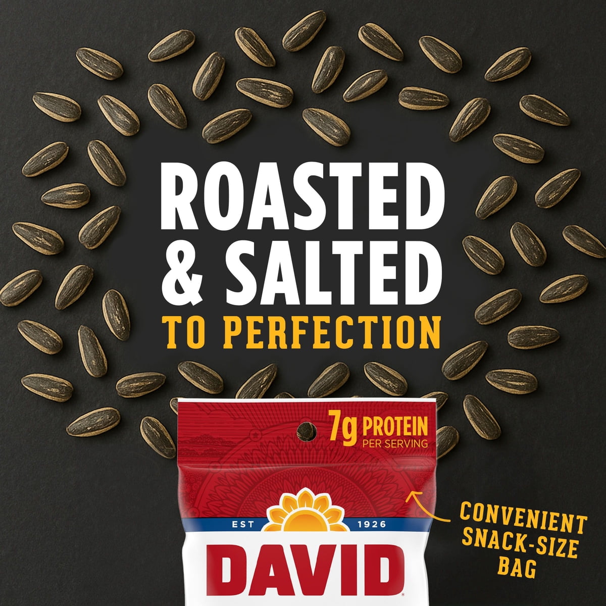 미국직구 David 50g / David Original Sunflower Seeds, 50g, 24 pk. 6