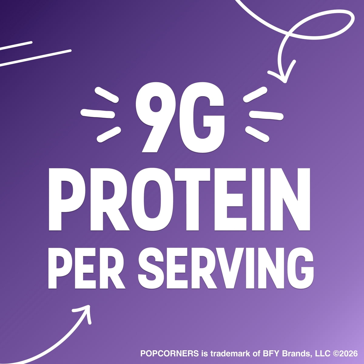 미국직구 PopCorners 269g / PopCorners 9g Protein, Popped Corn Protein Chips, Zesty Cheddar, 26 5