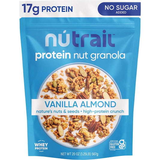 미국직구 NuTrail Vanilla Almond 견과 567g / NuTrail Vanilla Almond Protein Granola, 567g 1