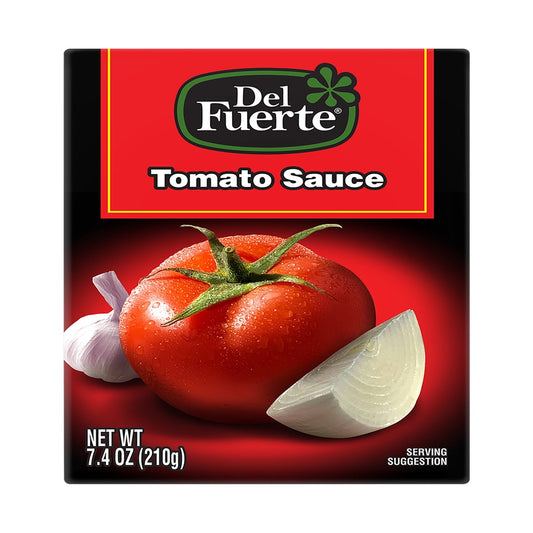 미국직구 DEL FUERTE Seasoned 210g 2팩 / DEL FUERTE Seasoned Tomato Sauce, Shelf-Stable, 210g Plastic Box, 1