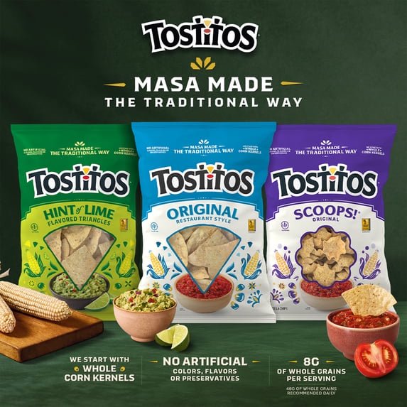 미국직구 2 pack Tostitos 312g 2팩 / 2 pack Tostitos Traditional Cantina Tortilla Chips, 312g 4