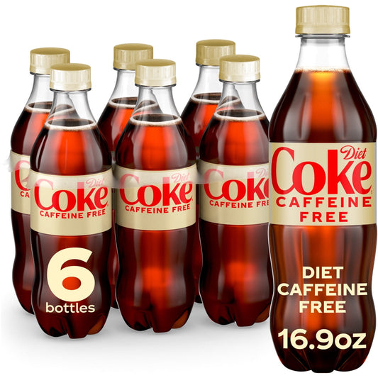 미국직구 Diet Coke Caffeine-Free 500ml 6팩 / Diet Coke Caffeine-Free Soda Pop Bottles, 500ml, 6 Pack 1