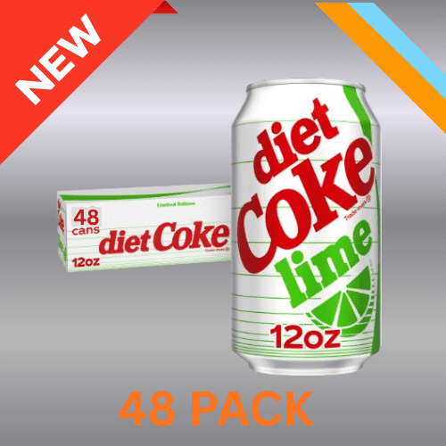 미국직구 Diet Coke Lime 355ml 48팩 / Diet Coke Lime Soda Soft Drink, 355ml Cans, 48-Pack Fridge Pack 1
