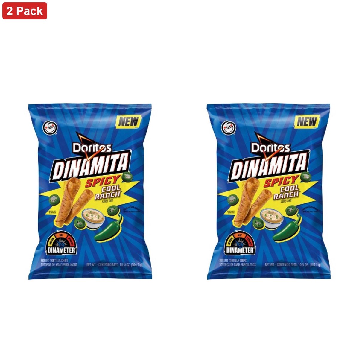 미국직구 Doritos Dinamita Spicy 305g / Doritos Dinamita Spicy Cool Ranch Chips - 305g 1