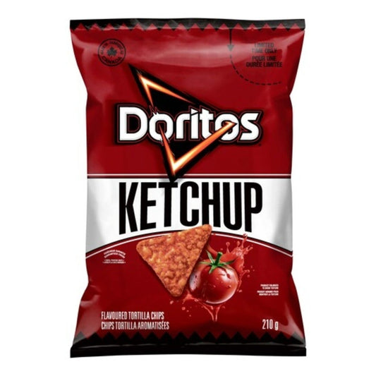 미국직구 Doritos Ketchup Tortilla 210g / Doritos Ketchup Tortilla Chips Tangy Canadian Snack 210g (210g) 1