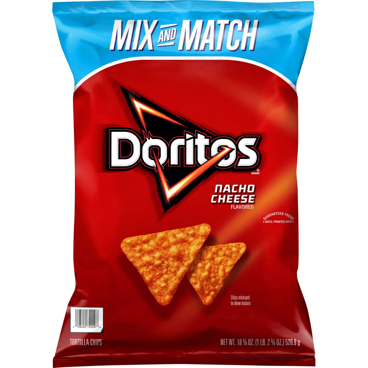미국직구 Doritos Nacho Cheese 521g / Doritos Nacho Cheese Flavored Tortilla Chips, 521g 1
