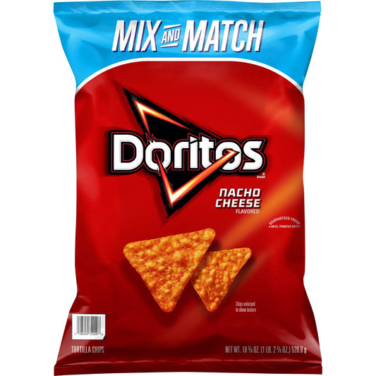 미국직구 Doritos Nacho Cheese 521g / Doritos Nacho Cheese Flavored Tortilla Chips, 521g 1