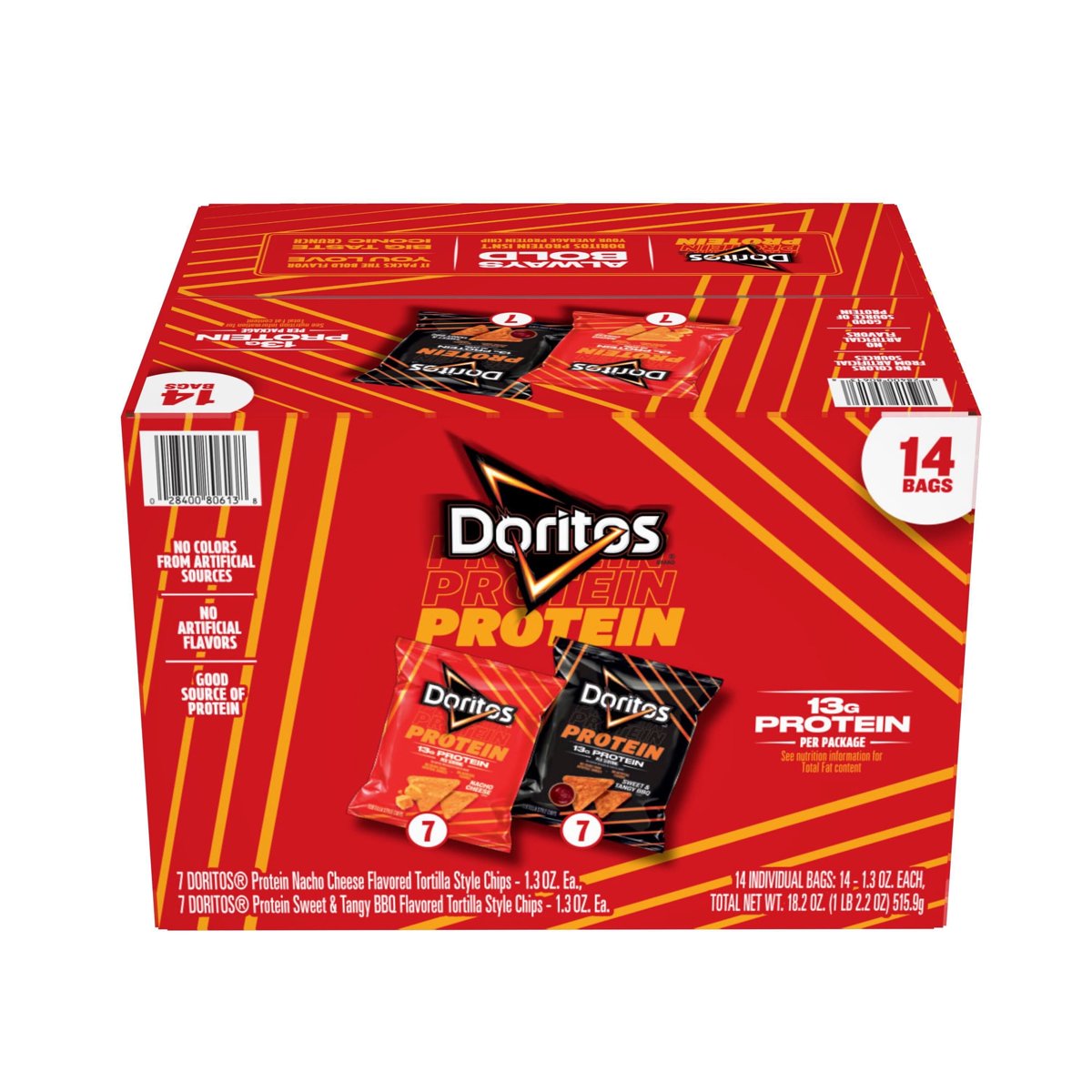 미국직구 Doritos 37g 14팩 / Doritos Protein Tortilla Style Chips Variety Pack, 37g, 14 ct. 1