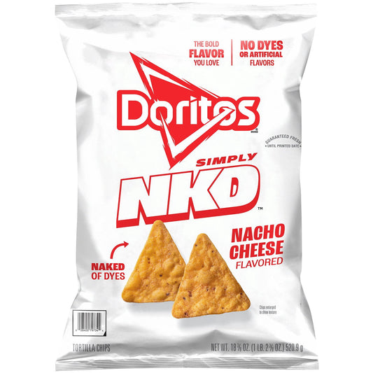 미국직구 Doritos Simply NKD 521g / Doritos Simply NKD Nacho Cheese Flavored Tortilla Chips, 521g 1