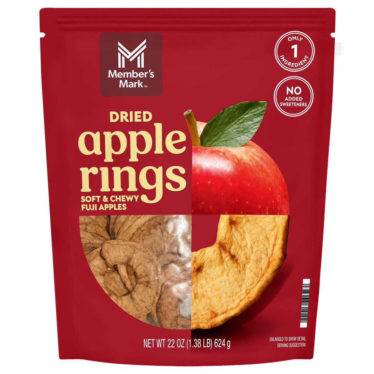 미국직구 DRIED APPLE RINGS 624g / DRIED APPLE RINGS - 624g 1