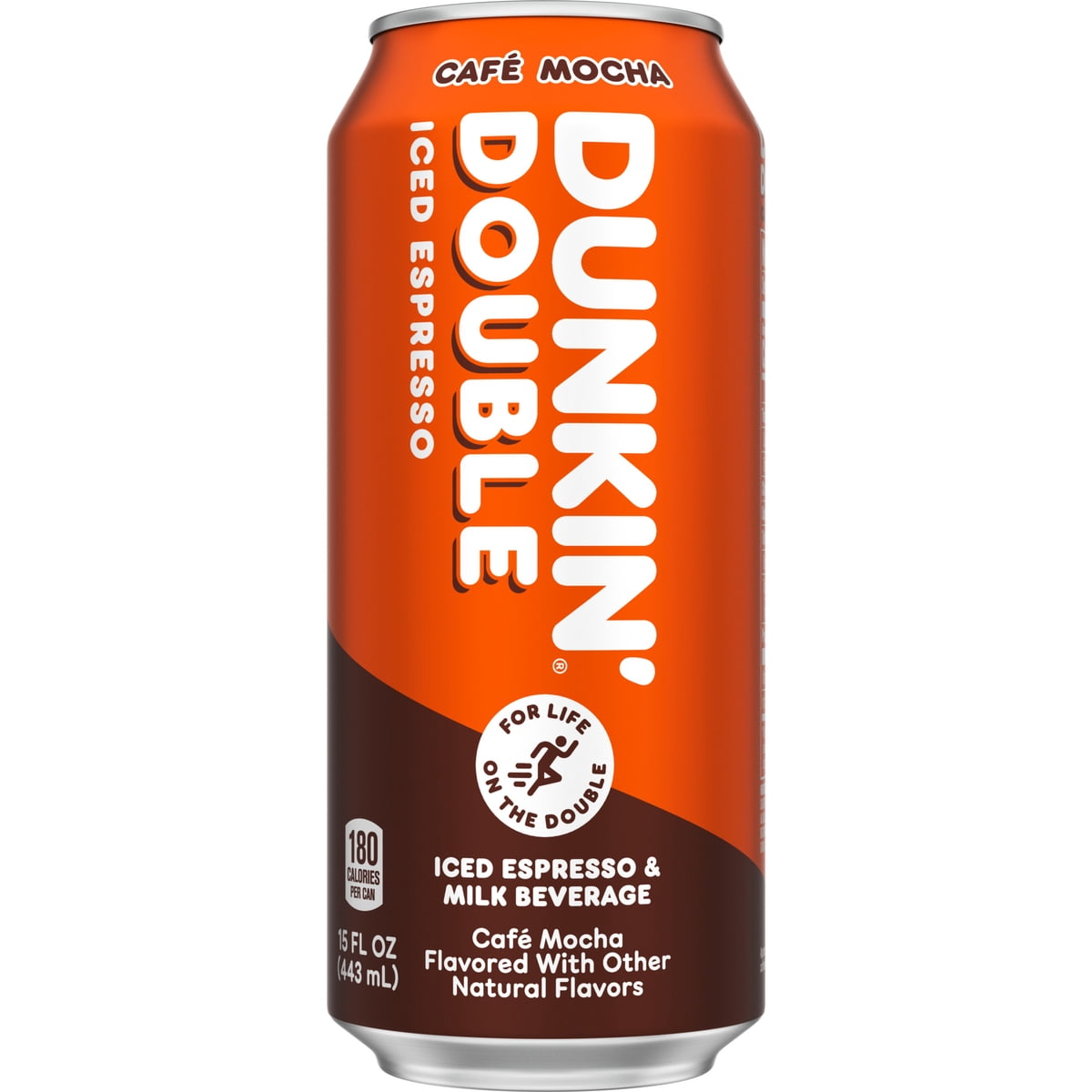 미국직구 Dunkin' Double Caf 444ml 2팩 / Dunkin' Double CafÃ© Mocha Iced Espresso Single Can, 444ml, 2 Pac 1