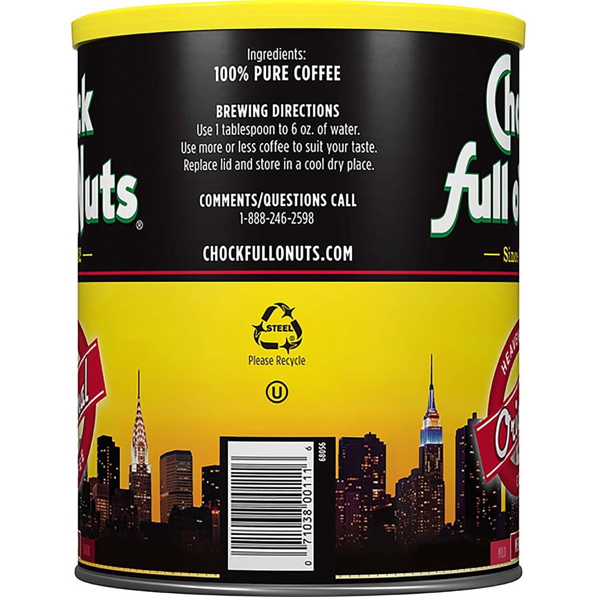 미국직구 Chock full o'Nuts 커피 1.4kg / Chock full o'Nuts Heavenly Ground Coffee, Original Blend 3