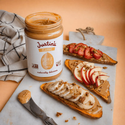 미국직구 저스틴스 Classic Creamy Peanut Butter Spread, 28 oz Jar