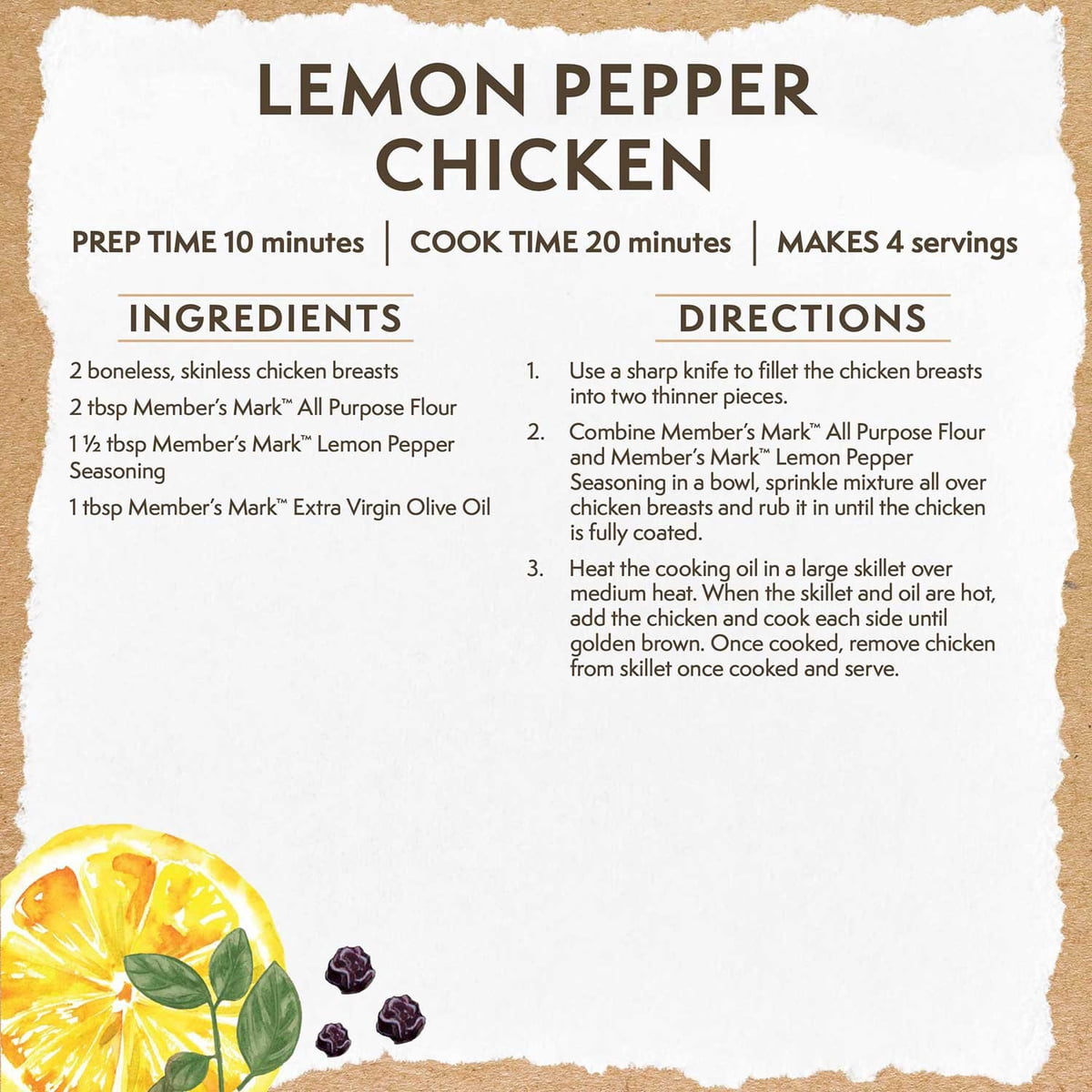 미국직구 Member s Mark 879g / Member’s Mark Lemon Pepper Seasoning, 879g 5