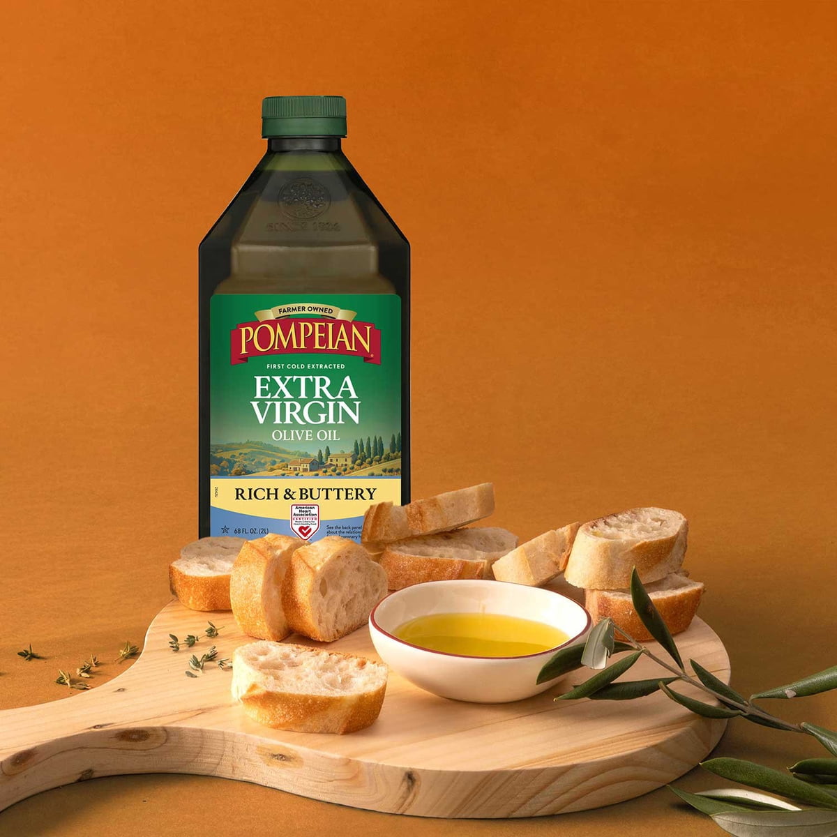 미국직구 Pompeian Rich and 2.0L / Pompeian Rich and Buttery Extra Virgin Olive Oil, 2.0L 4