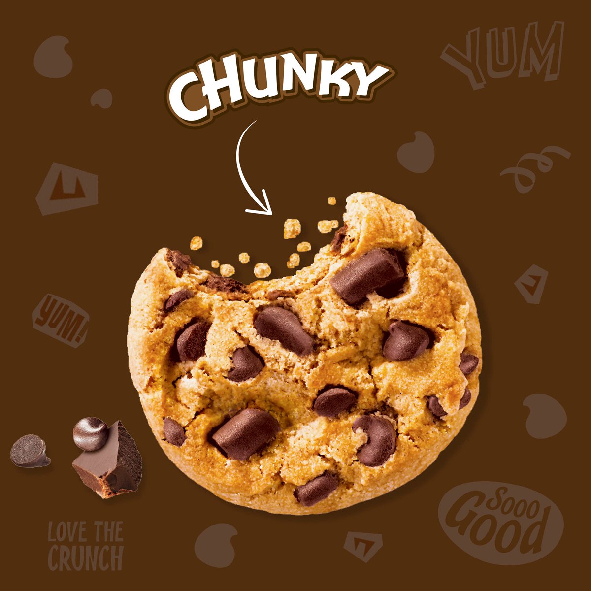 미국직구 3x Chips Ahoy 초콜릿 702g 3팩 / 3x | Chips Ahoy! Chunky Chocolate Chunk Cookies, Party Si 3