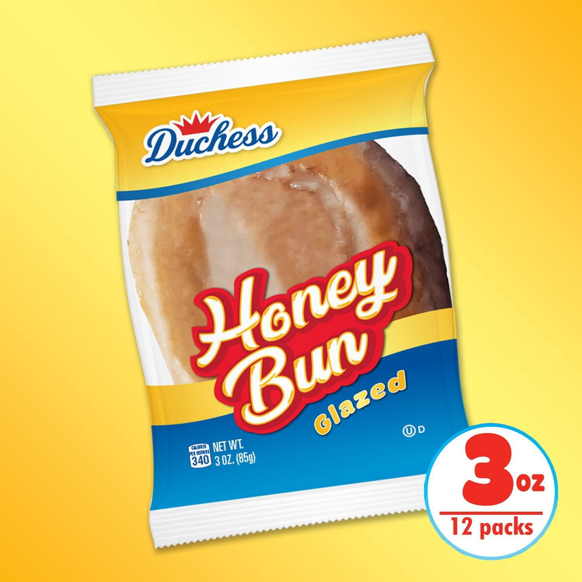 미국직구 Duchess Honey Buns 85g / Duchess Honey Buns, 85g, 12 pk. 6