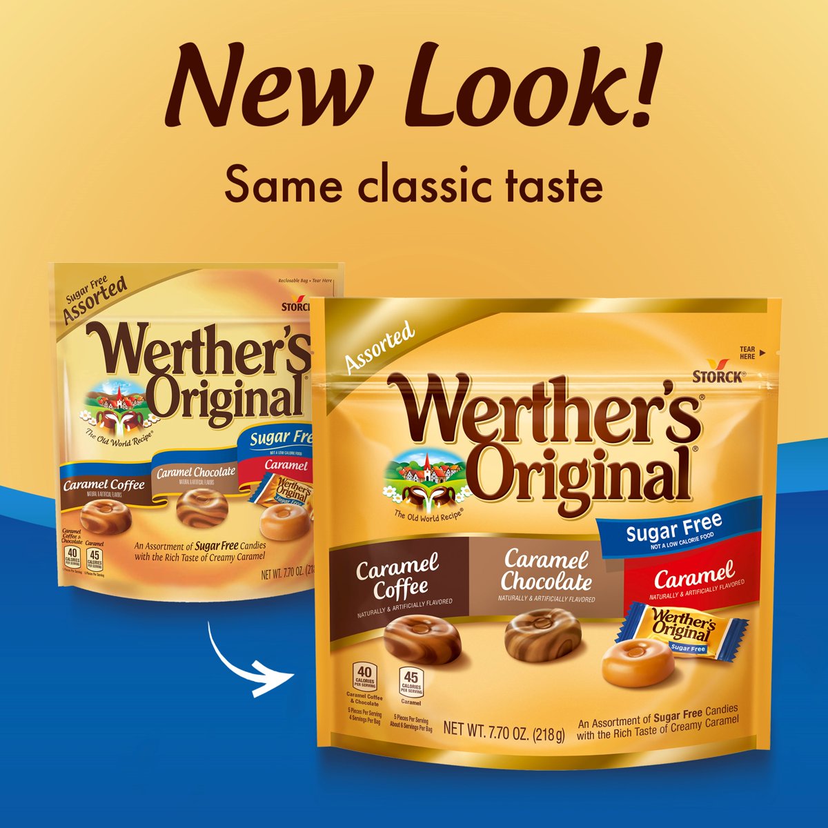미국직구 Werthers 캔디 218g / Werthers Original Hard Sugar Free Assorted Flavors, Caramel Coffee 3