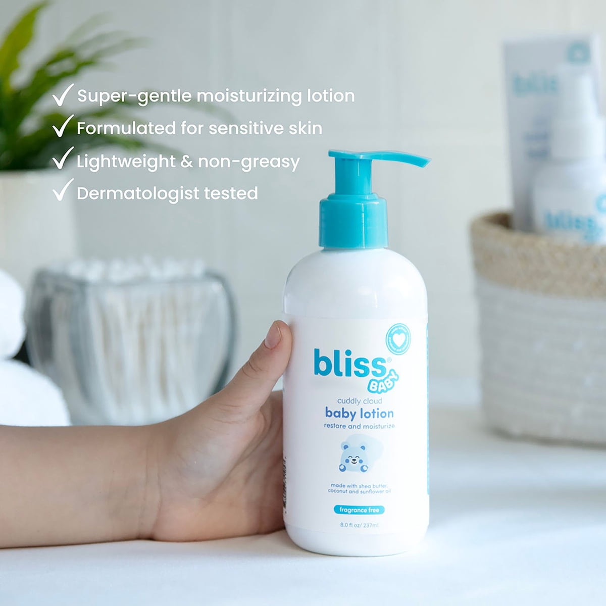 미국직구 Bliss Baby Bath 샴푸 237ml / Bliss Baby Bath Bundle, 2-in-1 Shampoo + Body Wash & Lotio 4