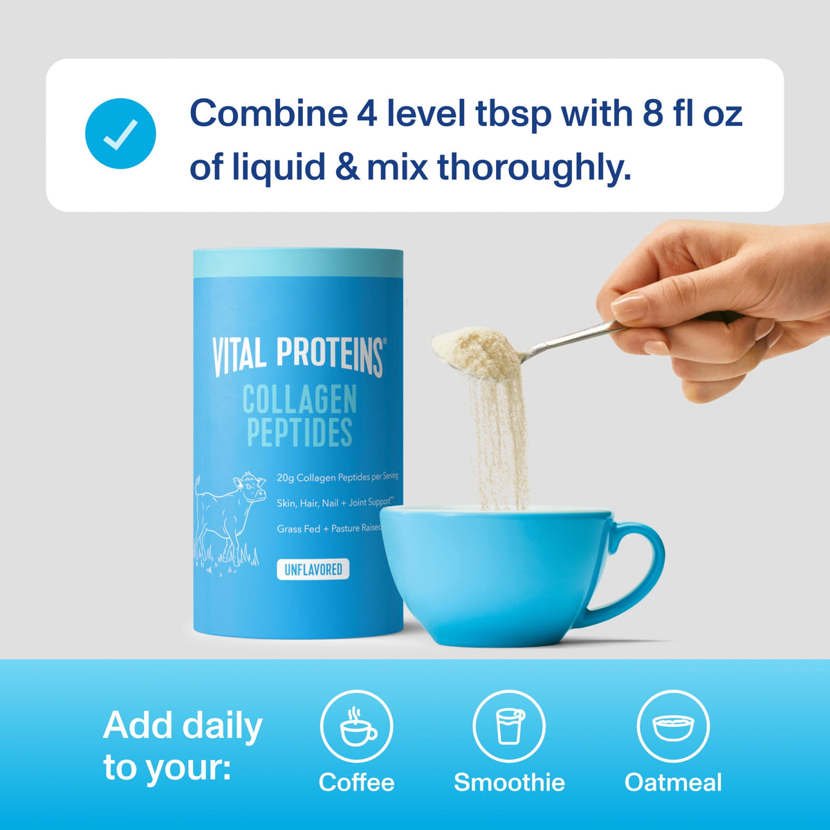 미국직구 Vital Proteins 콜라겐 283g / Vital Proteins Collagen Peptides Powder Supplement For Hair 5