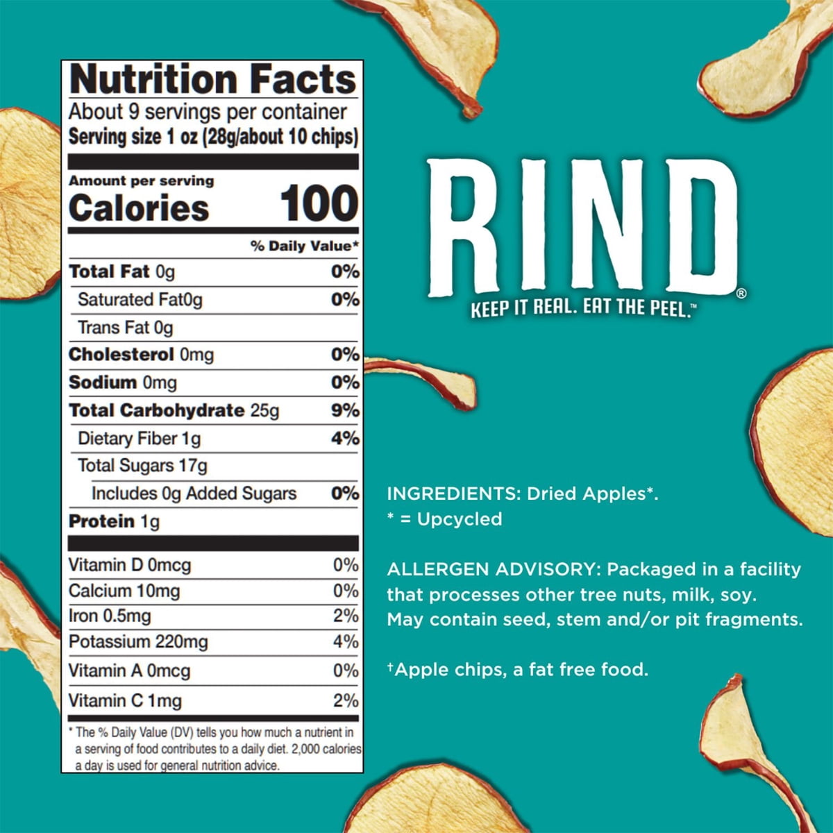 미국직구 RIND Apple Chips 255g / RIND Apple Chips, 255g 2