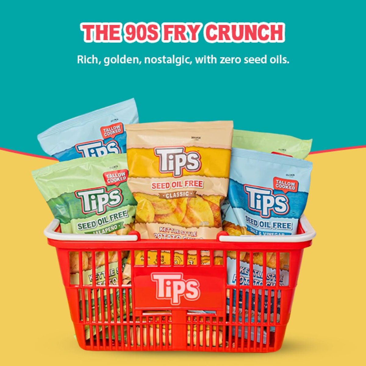 미국직구 TIPS Potato Chips 50g 10팩 / TIPS Potato Chips Variety Pack | 50g Snack Size (10 Pack) 4
